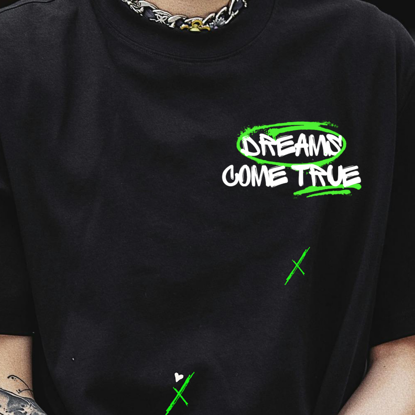 Dream Come True - Classic Canvas Black Tee